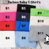 Kinder T-Shirt Affe Shirt mit Namen, Text & Motiv, personalisiert, Stickerei | bestickt, Babybody
