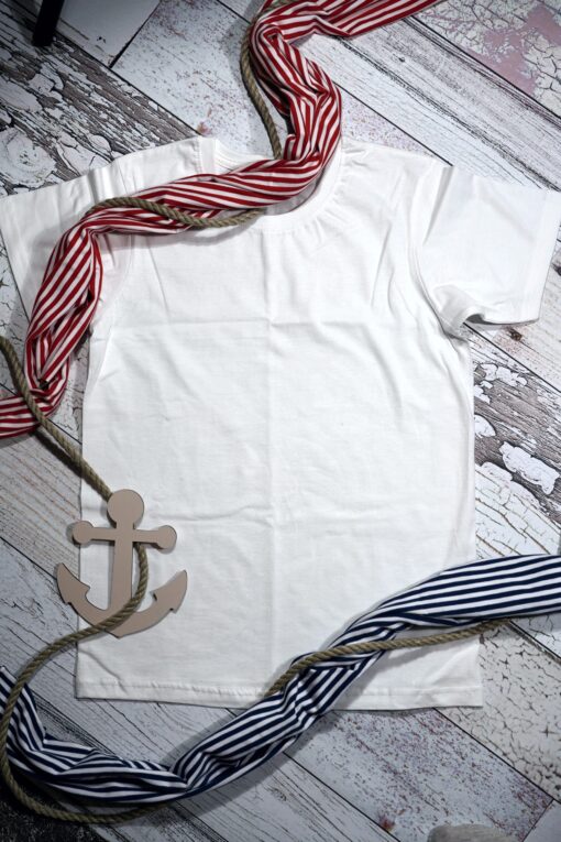 Maritim besticktes T-Shirt Ahoi Schiffchen KL-Kleidung 6