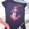 Maritimes T-Shirt Steuerfrau KL-Kleidung