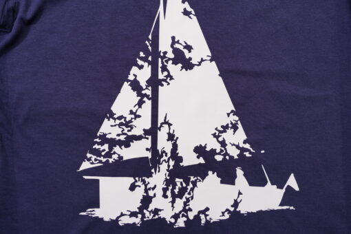 Maritimes T-Shirt mit einem Segelboot KL-Kleidung 4